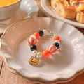 Halloween Pumpkin Charm | Handmade Korean Pearl Dog & Cat Collar